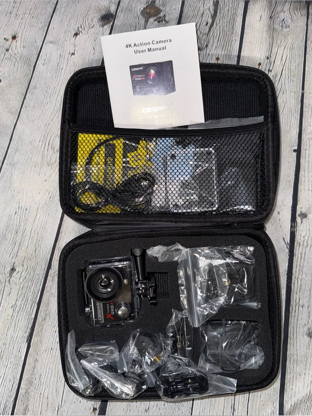 NWT! Campark 4K Action Camera Set